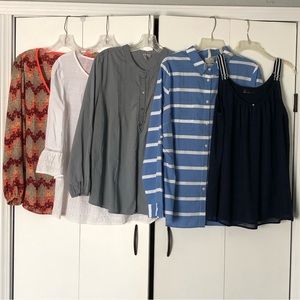 Women’s Tops Bundle (5) Size XL.